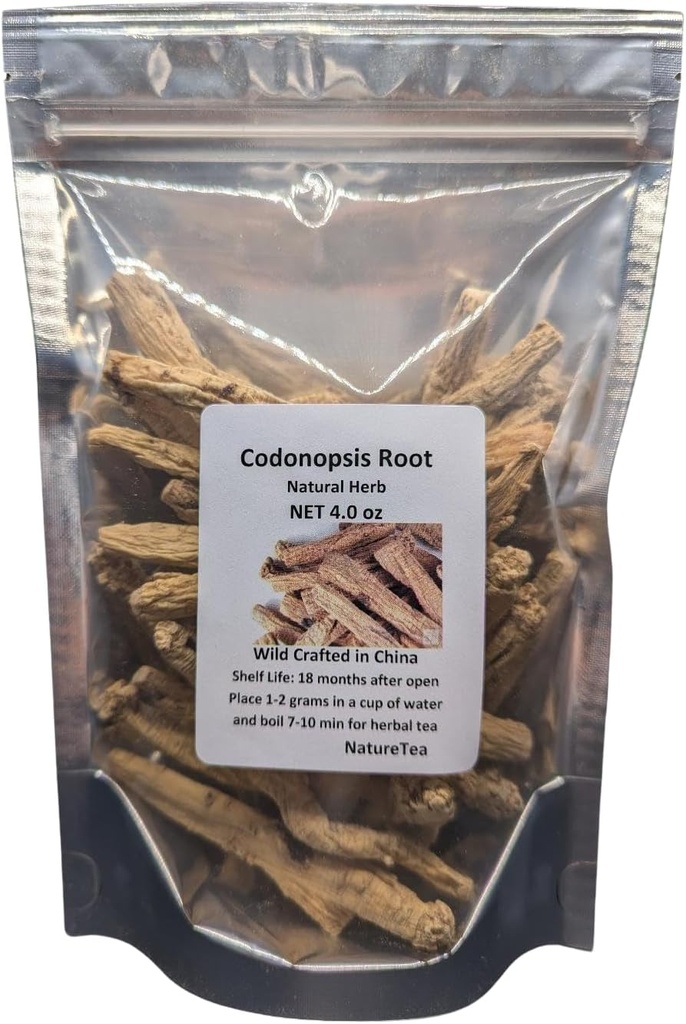 Codonopsis Root - Dang Shen Dried Radix Codonopsis 来自自然界的100%(2 oz)