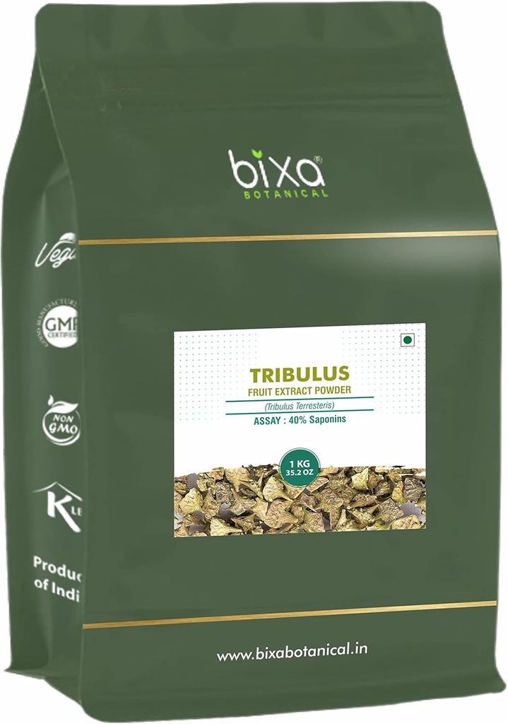 bix BOTANICAL Gokhru/ Tribulus(Tribuls Terresteris) 干支提取法 - 40% Saponins by Gravimetics QX包 1 → 支持基因-肺健康和肌肉建设