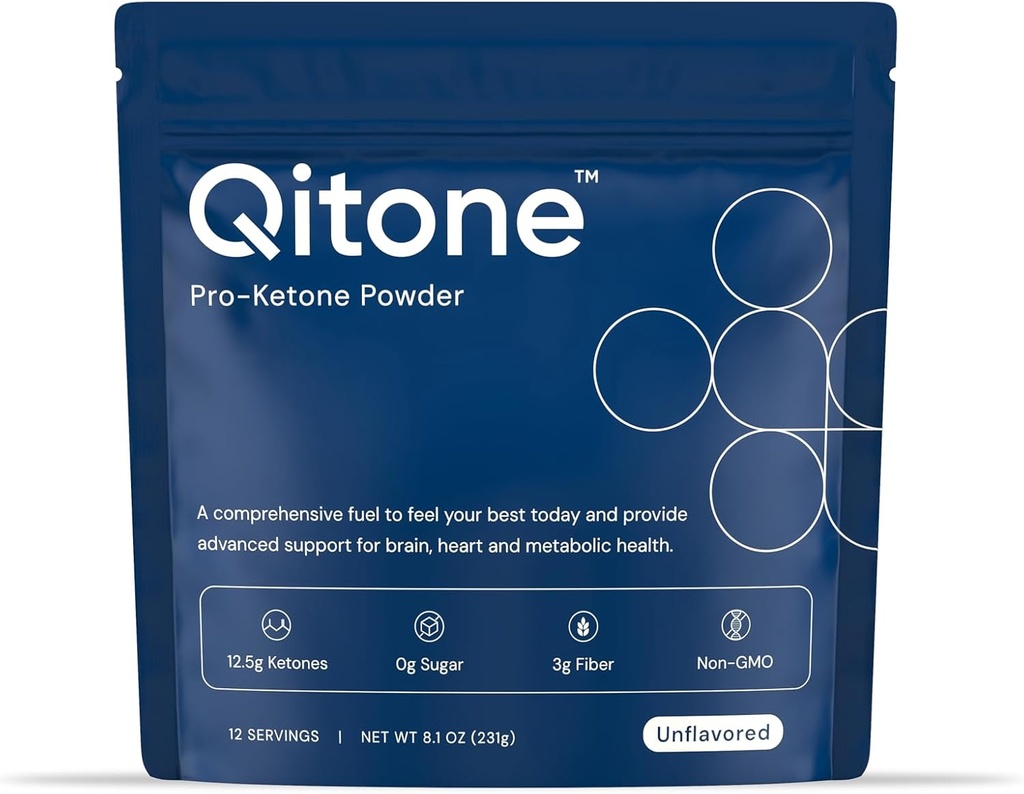 Ketone Powder – 5X 比MCT Oil 更有效 – 清洁能源 & Keto 支持 – 无Jitters, 无崩溃 – Flavorless – 咖啡凝血器替换,脑和代谢刺激