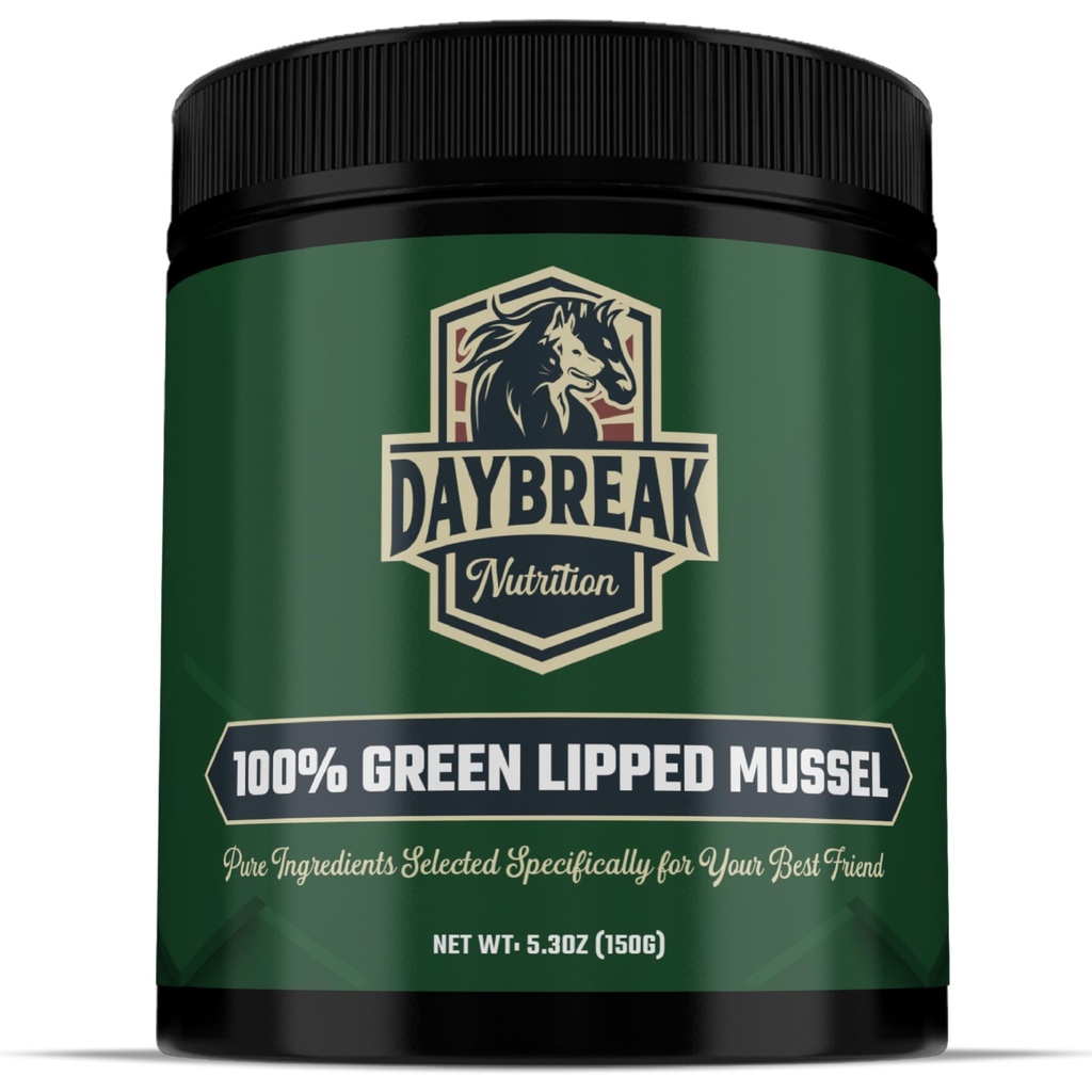 纯绿色浸泡火药(Pure Green Lipped Mussel Powder for Dogs and Cats) - 100% 新西兰绿色浸泡火药 - 抗炎补充剂和维生素 帮助你处理关节炎,联合止痛药 - 150格拉姆