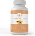 纯原始成份 Papaya 提取器, 永远纯净, 无添加剂或填充器, 实验室验证( 100 Capsules)