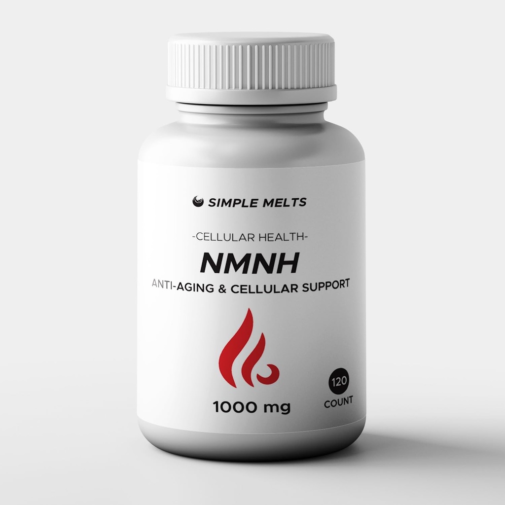 NMNH 1000mg – 与NAD+,Resveratrol,Berberine,Quercetin & Grapeseed – 布尔斯特能源,焦点,代谢,豁免,皮肤,细胞健康和抗衰老 – 120 Caps