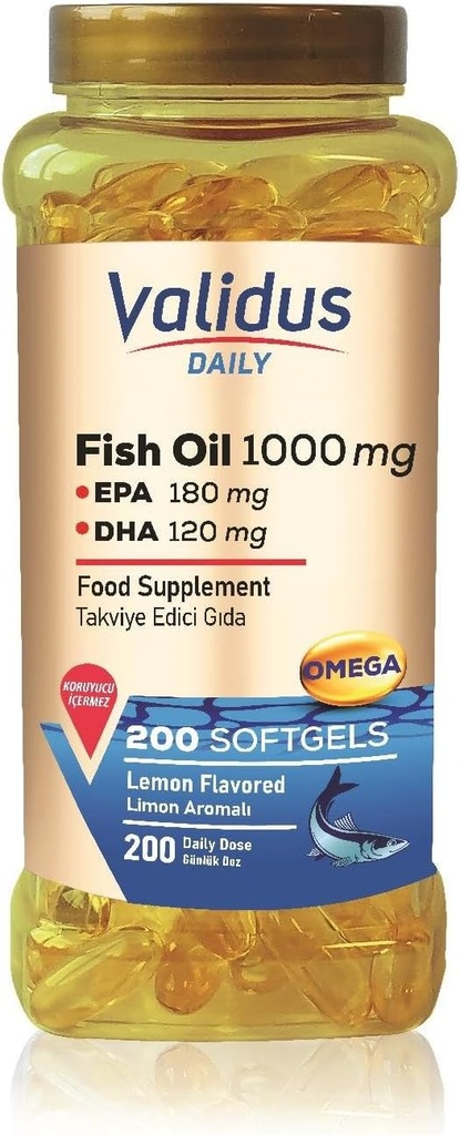 Omega-3 1000毫克200软胶