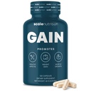 Gain QQ Appetite 助推器,肌肉生长,体重增益,以及消化支持男女食用药丸 更多QQ Creatine & Natural Herbs 补充120 Capsules
