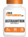 Bulk Astaxanthin Softgels - Astaxanthin Astaxanthin Astaxanthin Supposes - Gluten Free, 1 Softgel – service (10mg), 180 counter (Pack of 1) 互联网档案馆的存檔,存档日期2013-12-22.