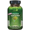Irwin Naturals Women's Living Green Liquid-Gel 多维生素 - 70 基本营养剂,维生素,全食混合剂 - 定向支持 - 120 液体软胶