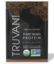 Truvani Vegan Pea 蛋白质粉 巧克力 20g 有机植物基蛋白 1 服务 Keto Gluten & Dairy Free → 低卡 → 无添加糖