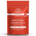 维特能源咖啡(Viter Energy Cafeized Gum 60mg Cafeine),B维生素,瓜拉纳,无糖(Cinnamon, 8oz, Bulk Bag).