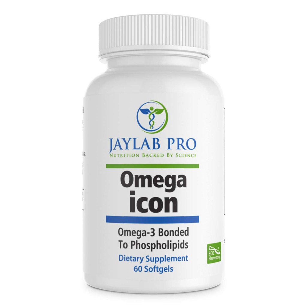 Omega Icon Octology 南极超级ba Boost Krill Oil Supplement – Phospolipid Bond Omega-3 Supplements, Astaxanthin, 支持心脏健康,1000mg-100% 从海面到大陆架可追踪