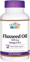 iKj Flaxseed Oil Omega 3-6-9 饮食补充软胶 1000mg 120吨