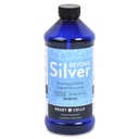 超过银结构的银溶液 - 15ppm - 16oz - 纯圆状银溶液供免疫支持 - Alkaline银水辅助剂