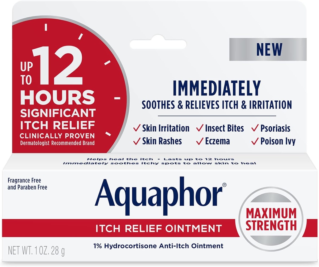 水瓶,减痒膏 1% Hydrocortisone, 1 Ouence