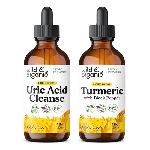 野生和有机铀酸 清洁丁香 4 fl oz & Turmeric 丁香 4 fl oz