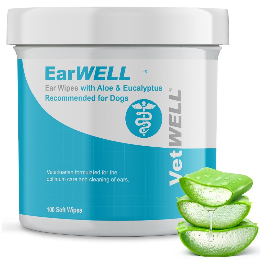 (原始内容存档于2018-12-03) (英语). EarWell by VetWell Dog Ear Sweeps - Ottic Cleanning Sweeps for Infection and Control Ear Odor in Pets - 100 Count