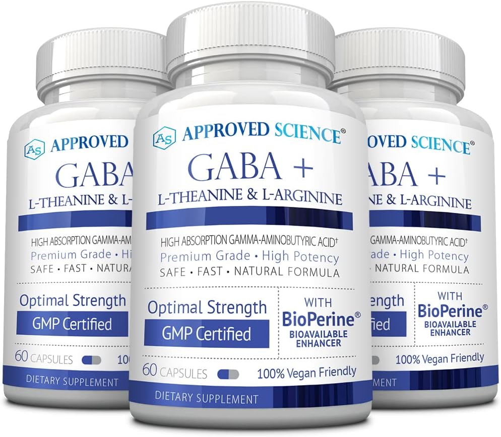 经核准的科学GABA+ -- -- 促进平静、改善睡眠、促进Mood -- -- GABA、L-Theanine、L-Arginine、维生素B6、BioPerine -- -- 高度吸收 -- -- 180卡普尔 -- -- Vegan