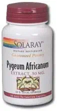 Solaray - Pygeum Africanum(排泄物)、50毫克、60个胶囊