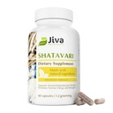 吉瓦植物学 Shatavari Capsules for Women – 1,200mg 有机沙塔瓦里花粉促进荷尔蒙平衡,妇女生殖健康与更年期支持 – 非GMO, Vegan, Gluten-Free – 60 Capsules