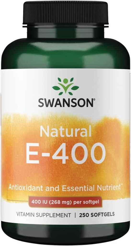 Swanson 天然维生素E 400 Iu(268毫克) 250 胶片