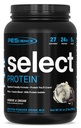 PEScience Select蛋白粉、Whey和Casein混合剂、男女清洁蛋白粉、低卡路里、低卡路里、Keto Friendly、Gluten Free - Cookies and Cream - 27 services