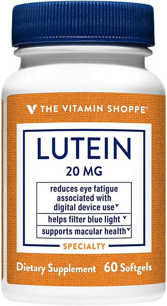 维生素商店Lutein 20 MG(60软胶)