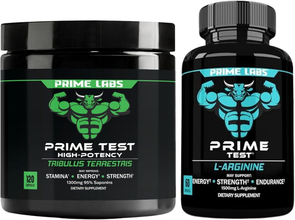 Prime Labs Tribulus Terrestris(120厘米) + L Arginine Nitric Oxide(60厘米)