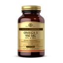 Solgar 三重力量 Omega 3 950 mg - 50 Softgel - 支持联合和皮肤健康 - 非GMO, Gluten Free, 奶制品 Free - 50 services