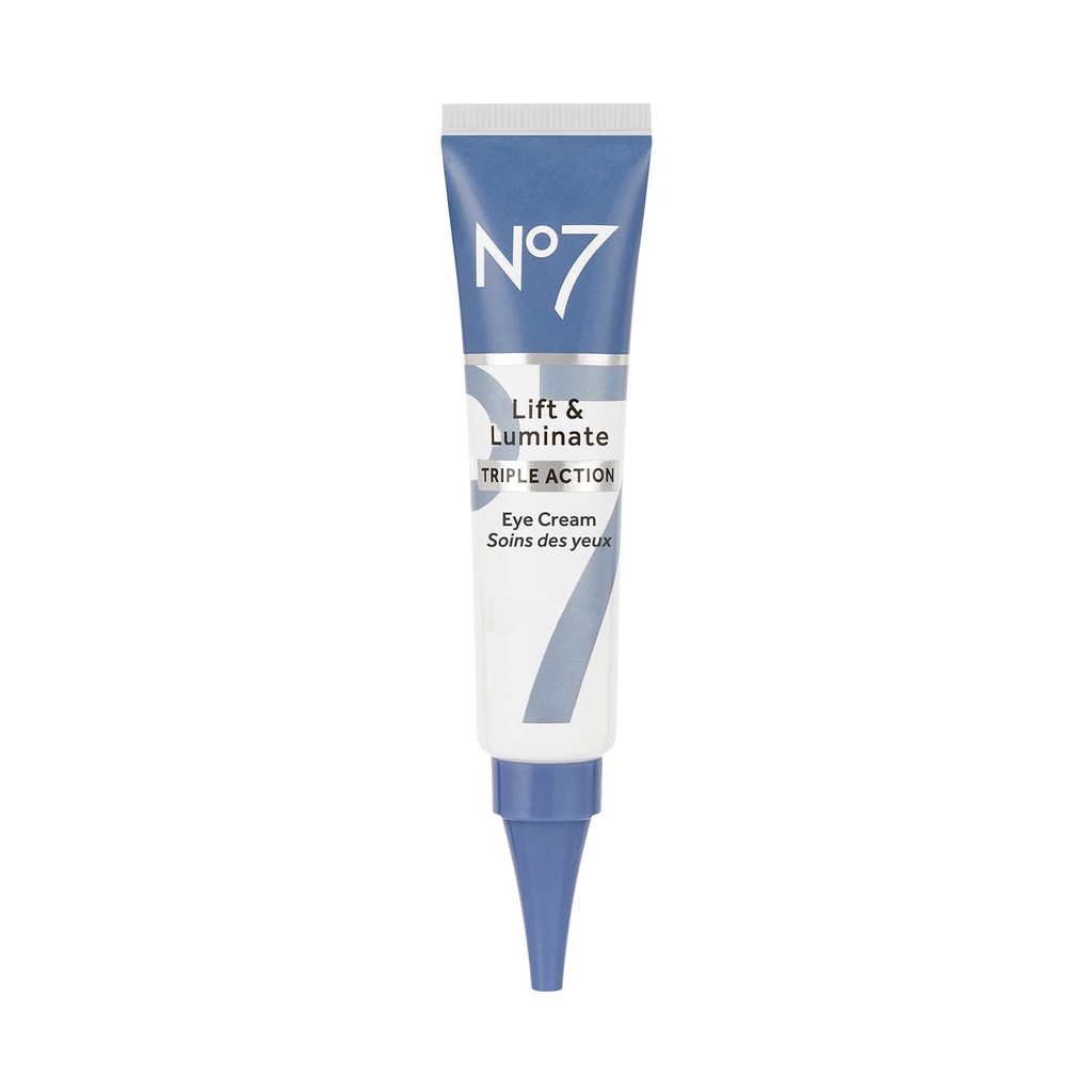 第7号 抬起和润滑三重动作 在眼凝胶下 - 用维生素C & Collagen Peptide技术治疗眼部的暗圆 - 帮助减少毛绒,包和皱纹外观(0.5 Oz)