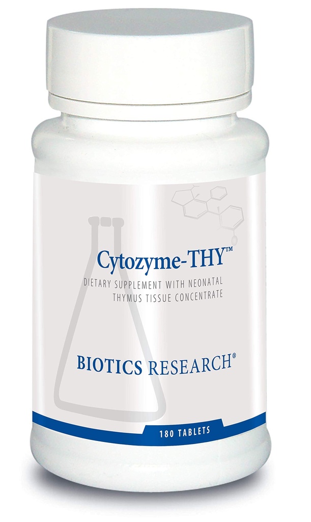 生物学研究 Cytozyme 你的新生儿 胸腺的集中,支持 胸腺的健康, 健康的免疫反应和身体路径过程, 支持免疫系统, 180片