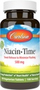 Carlson Niacin-Time 500毫克,维生素B-3,时间释放,100片