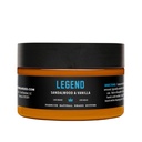 Live Bearded Beard Butter, 3 fl oz - 在美国制造 - 全自然休假条件与软化器与Shea QQ Legend Scent - Sandalwood, 香草