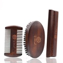 男子胡子毛衣 - 欧洲Vintage Style w/Beard Comb, 胡子刷子, 胡子酒吧 - 专注于男子胡子护理, 掌握男人的胡子遍及世界