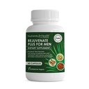 Rawleigh Rejuvenate Plus for Men: 60 Vegan Capsules → 高角320mg Saw Palmetto → 南瓜种子,Pygeum Bark → Plant Sterols, Lycopene & Rosemary → 前列腺健康支持补编