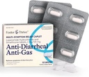 Foster & Thrive Loperamide 氯化氢和Simethicone 抗痢疾抗痢药物,48个卡片,痢疾治疗,气体,布局,Cramps & 压力,12个卡片(4包)