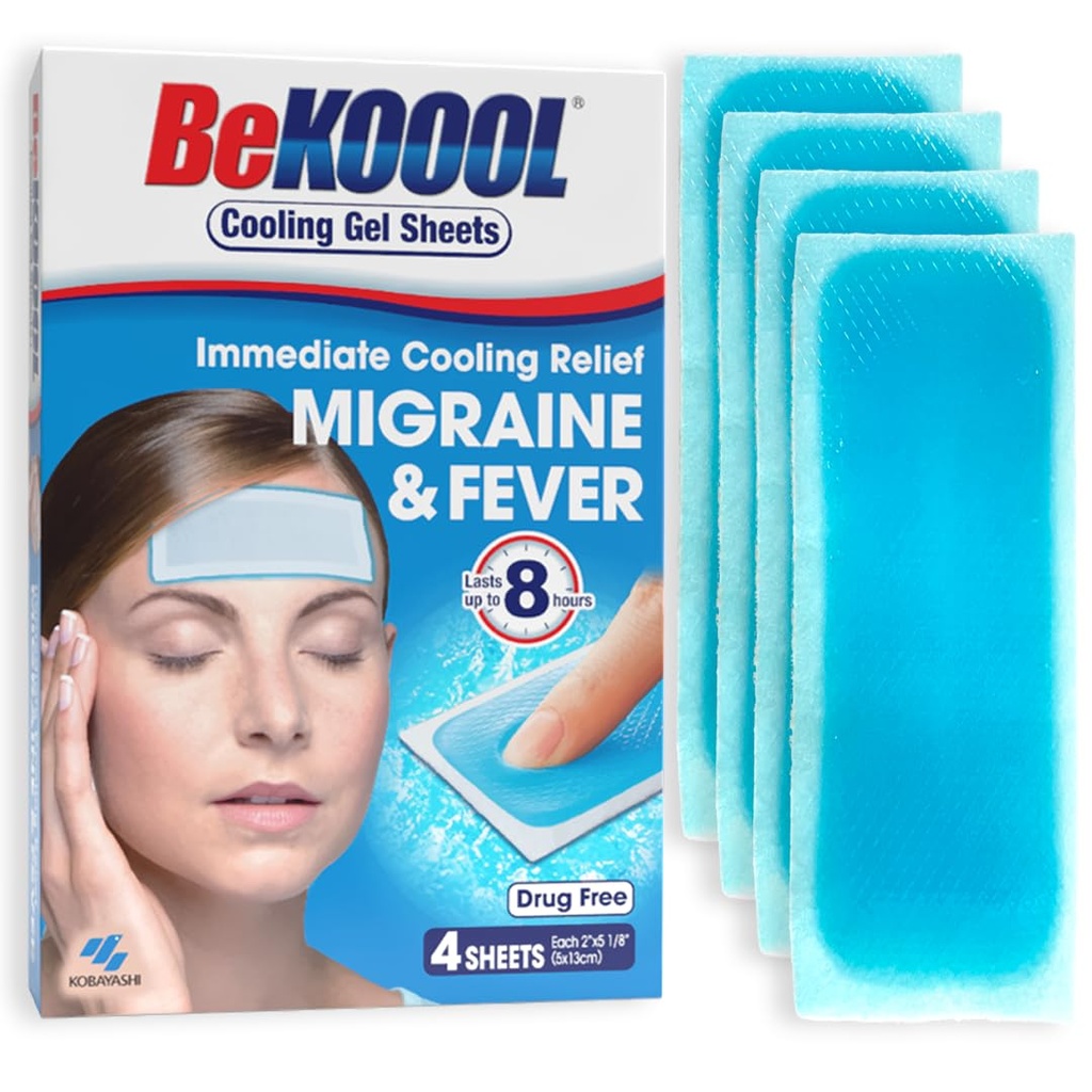 BeKOOOL Migraine Gel 工作表 - 4 个数