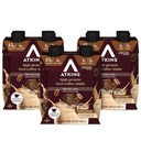 Atkins Mocha Latte Iced Coffee Flavored 蛋白质摇晃 高蛋白质 低甘油 低卡布和低糖摇晃 Keto-Friendly, 12 Pack