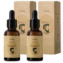 胡子油 2-Pack - Avocado, Macadamia & Safflower Oil Blend for Men 软毛、深湿剂和生长处理 - 矿物石油公式