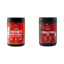 六星精英系列 100% Whey蛋白+三联巧克力 1.8lbs US & Creatine Preatine X3 → Creatine HCl + Creatine 单水合物粉