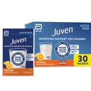 Juven治疗营养 饮用粉剂,包括Collagen Peptides、氨基酸和HMB用于伤愈支持、橙色、30包