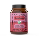 有机Cranberry Capsules 500mg → 植物基,Vegan,非GMO,无填充器 → 支持尿液Tract & Bladder 健康 → 有机Cranberry 粉末补充剂
