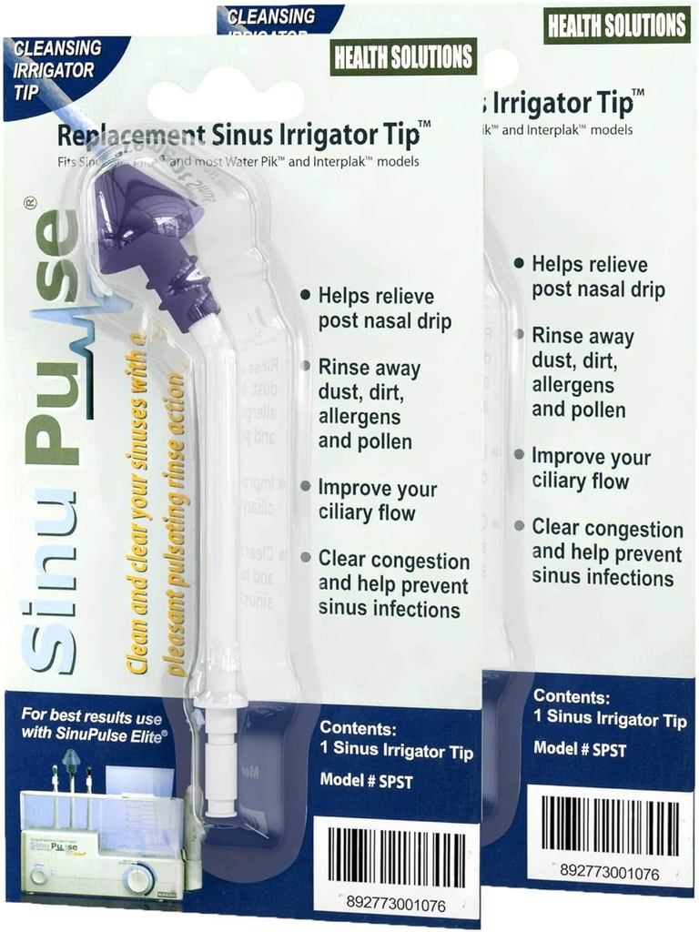 Sinupulse 精英替换 Sinus 灌溉提示(2 Pack)