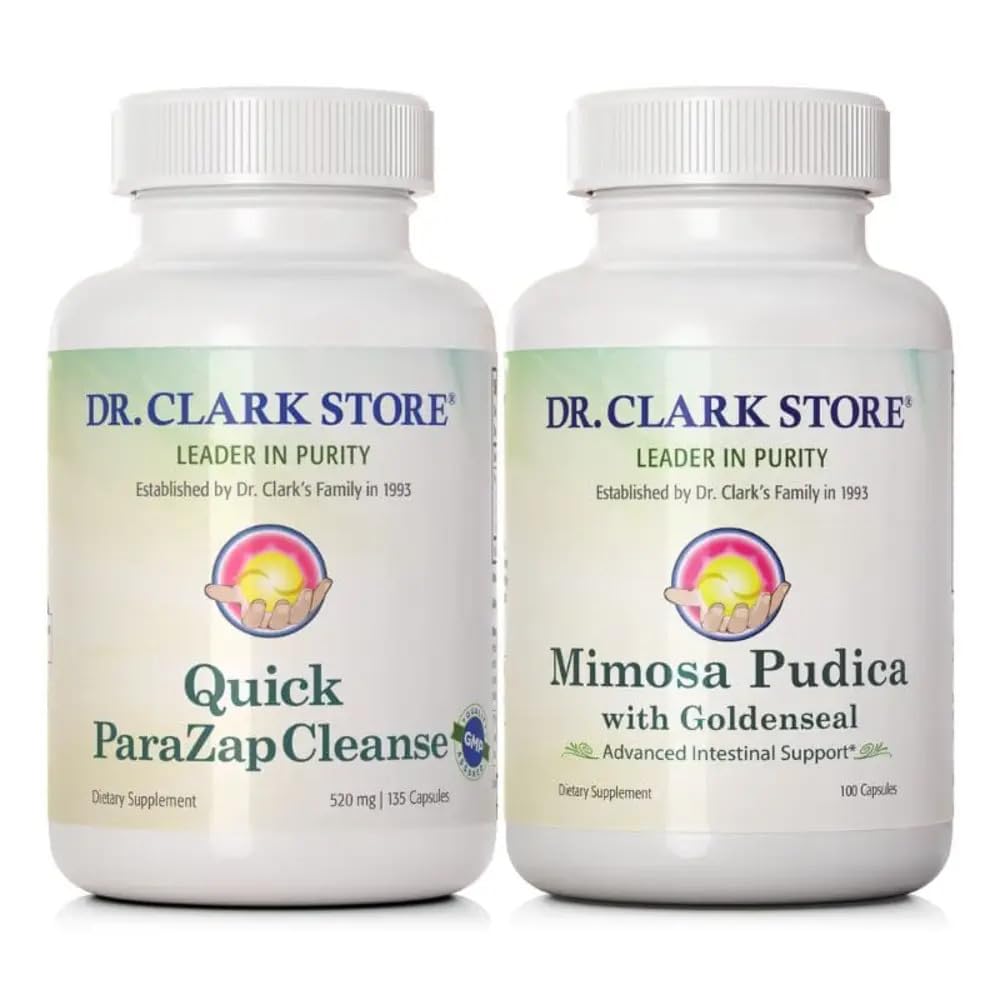 Clark Store Quick para-Zap cleanse & Mimosa Pudica 博士 – 强力清洁,解毒支持 & Gut 健康公式
