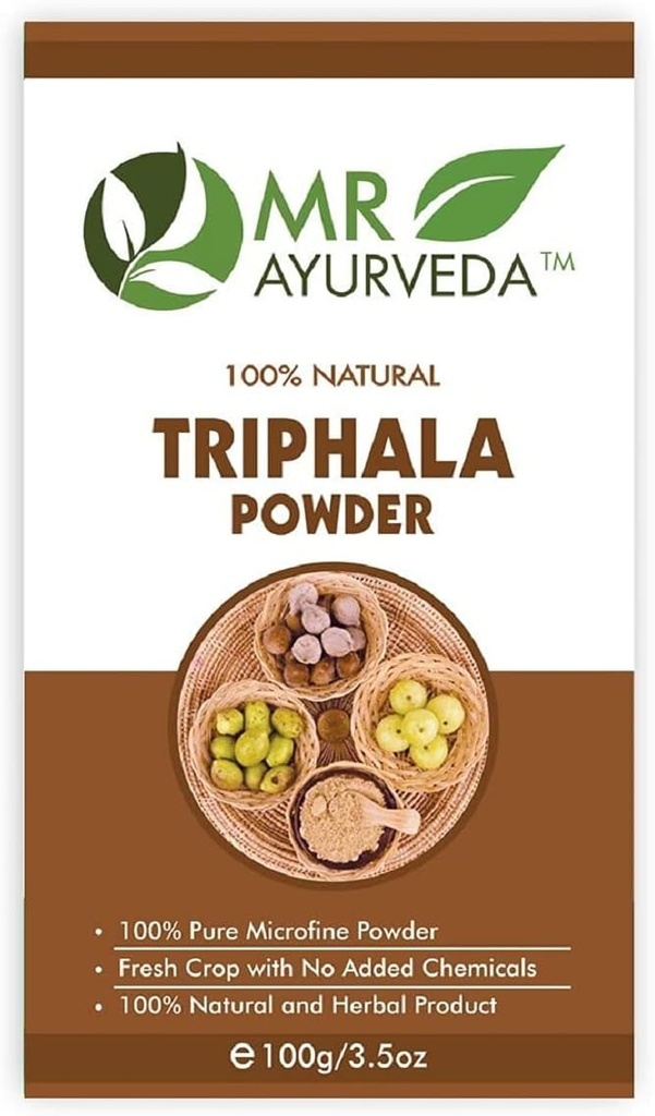 11 区 100 纯 Triphala 粉末 | Triphala 粉末 kin Triphala 粉末  Organic Triphala 有机体 | Triphala 粉末  Hair头发 | Triphala 粉末  Face面 没有添加的化学物质 100格拉姆