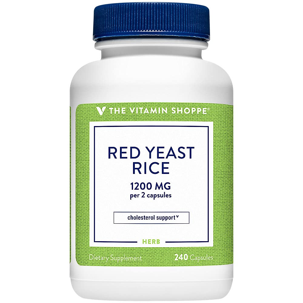 维他命商店 红酵母大米 - 1200 MG(240 Capsules)