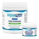 KALA HALTH MSMPure 精细粉末 1lb 和肌肉与联合奶油 2oz Bundle