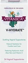 维塔尼卡 V-Hydrate, Hyaluronic Acid Vocid 含Aloe Vera和维生素E的慰藉和阴道水化药,Hormone-Free and Drug-Free, Vegan, 2个月供应,24个计数