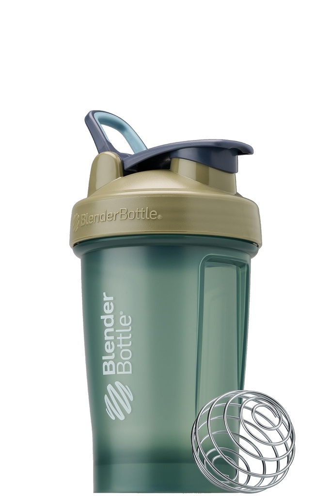 BlenderBottle Classic V2 摇摆瓶 完美用于蛋白质摇摆和前置工作,20oz,全彩 Tan
