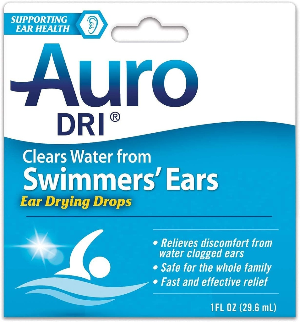 Auro-Dri Swimmer's Ear liquid 1 OZ (PACK of 3) 水龙头 水龙头 水龙头
