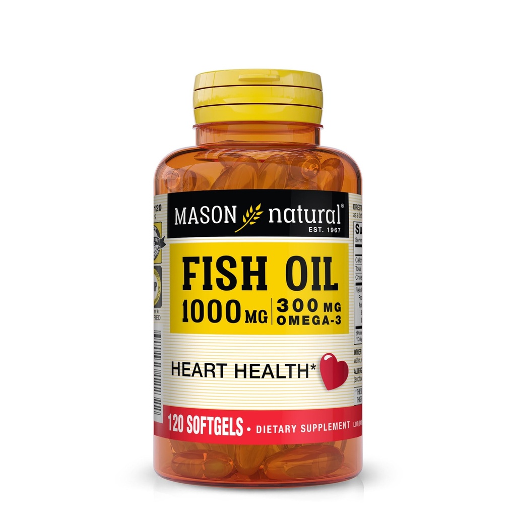 Masson Natural Mason鱼油 1000mg Omega-3软胶