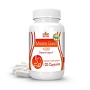 Premium Mastic Gum Capsules - 天然胃肠支持补充剂,每服1000mg – 120 capsules (1瓶)