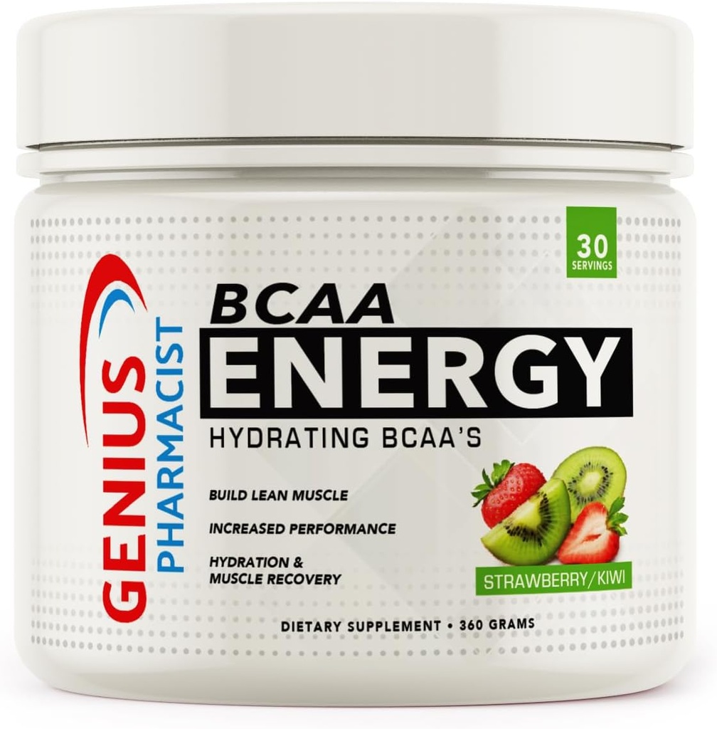 BCAA 将BCAA的草莓/Kiwi水分水分——30种服务